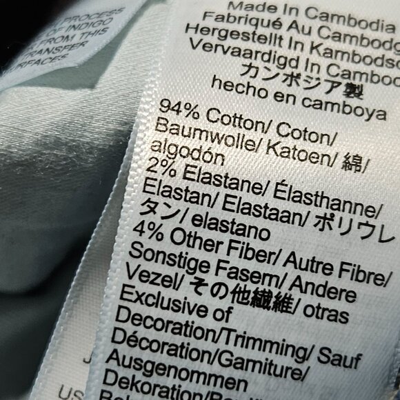 J Crew Slim Jeans Womens Size 3 Mid Rise Straight Dark Wash Denim Pants - Picture 7 of 7